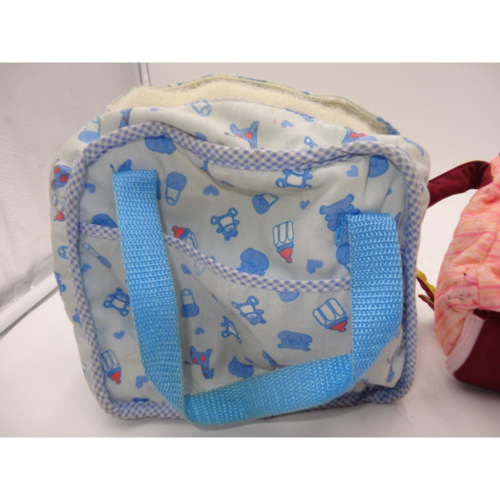 Baby Alive On The Go Carrier Panda Purse Diaper Bag Plus Bag and Accessories Lot - Picture 13 of 16